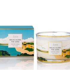 The London Wax Company Walks Along The Sand 3 Wick Candle